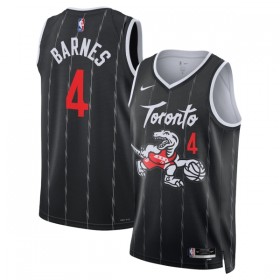 Camiseta Hombre Toronto Raptors Scottie Barnes 2025-26 Nike City Edition Negro Swingman
